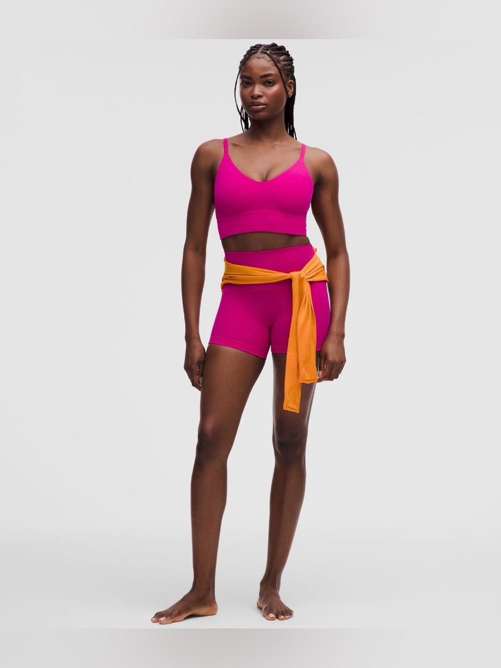 Lululemon focuser bra in magenta #activewear #yoga #lululemon

New with tags MSR